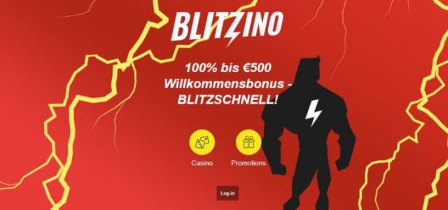 Blitzino - bonus 100% hingga 500 euro